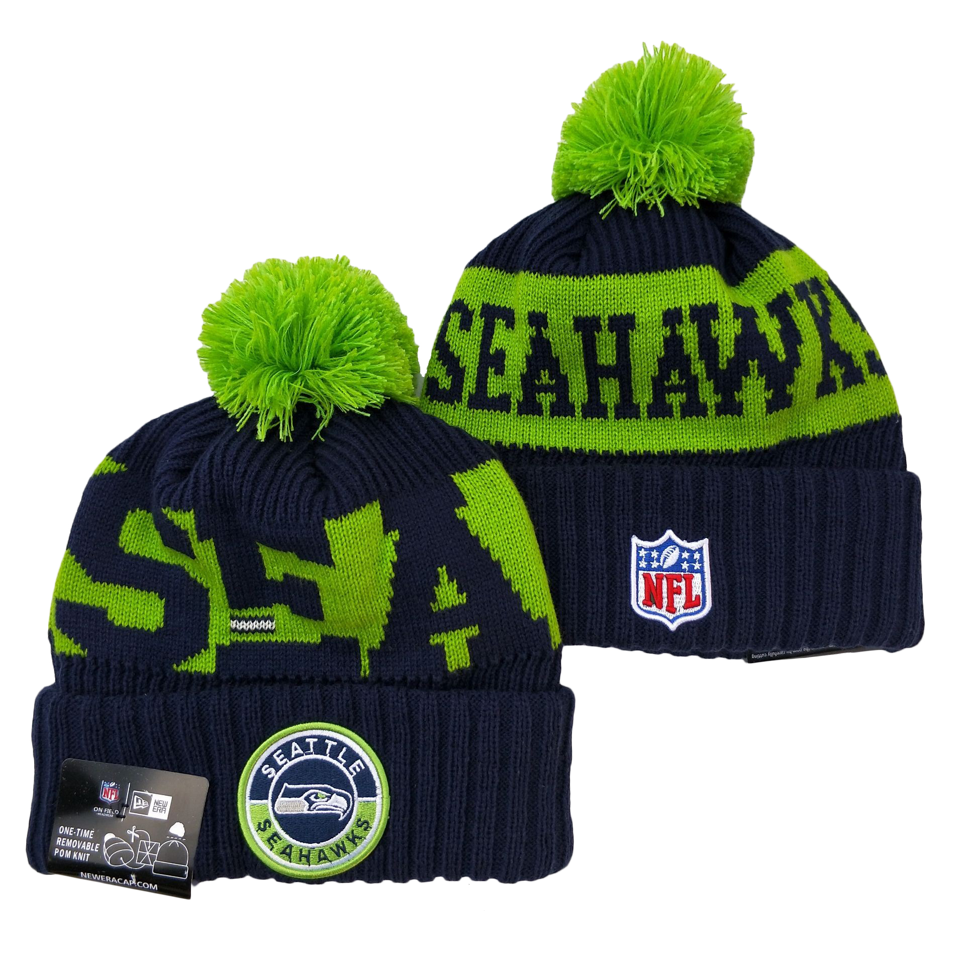 Seattle Seahawks Knit Hats 087